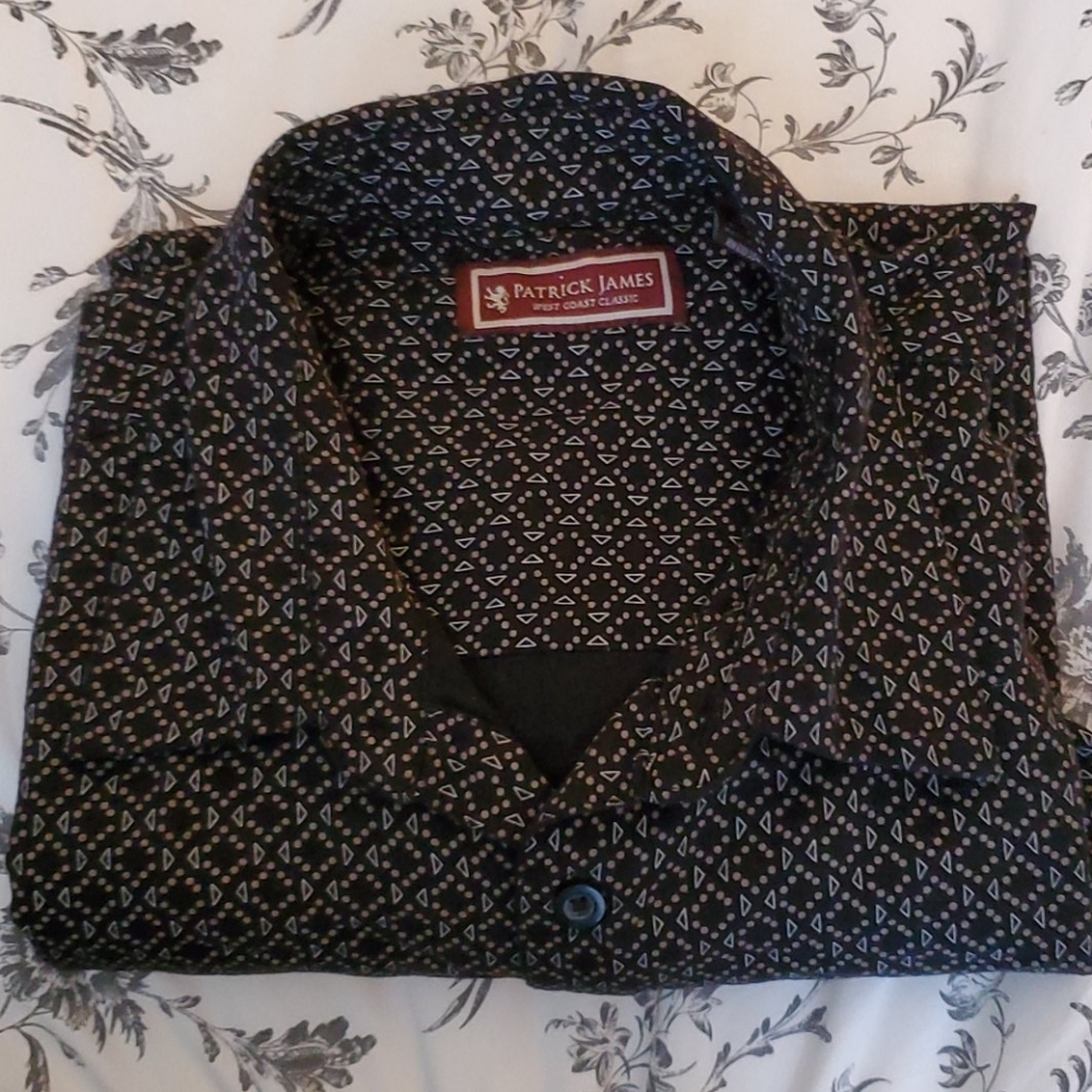 Patrick James Men Shirt, short sleeves Size XL